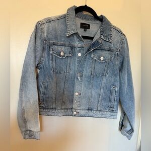 Joe's Jeans Perfectly Distressed Denim Jacket in Size Large